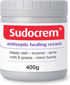Sudocrem Antiseptic Healing Cream - 400g - Nappy Rash, Eczema, Surface Wound