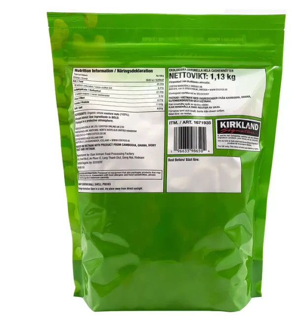 Kirkland Signature Salted / Organic / Butter Toffee/ Unsalted & Roasted Cashew