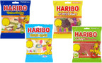 HARIBO Fried Eggs Giant Strawbs Yellow Bellies Little Jelly Babies 60g x 20 Pack
