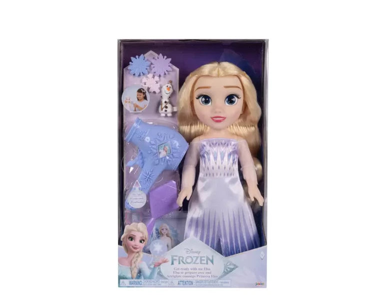 Disney Princess Large Doll and Hair Play Set Elsa Ariel Rapunzel Belle Moana