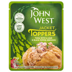 John West Jacket Toppers Tuna with a Lime & Black Pepper Dressing 85g x 10