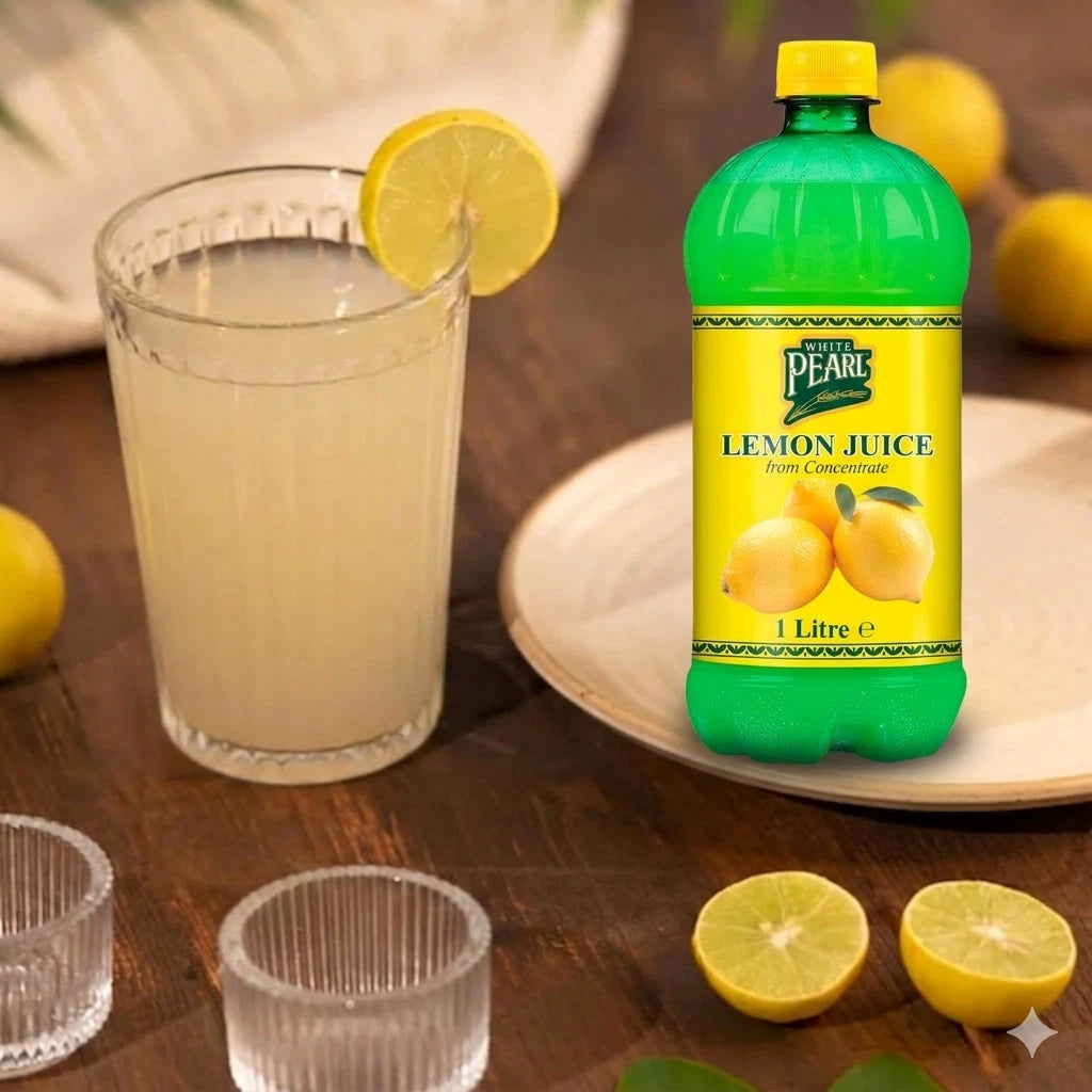 Lemon Juice from Concentrate, 2 x 1L , No Added Water