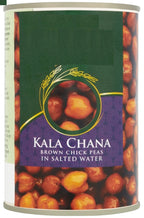 White Pearl Kala Chana Brown Chick Peas in Salted Water 400g Pack of 12