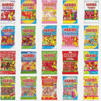 Haribo Share Bags 140g Fruity Fizzy Gummy Jelly Sweets Assorted Flavours 12 Pack