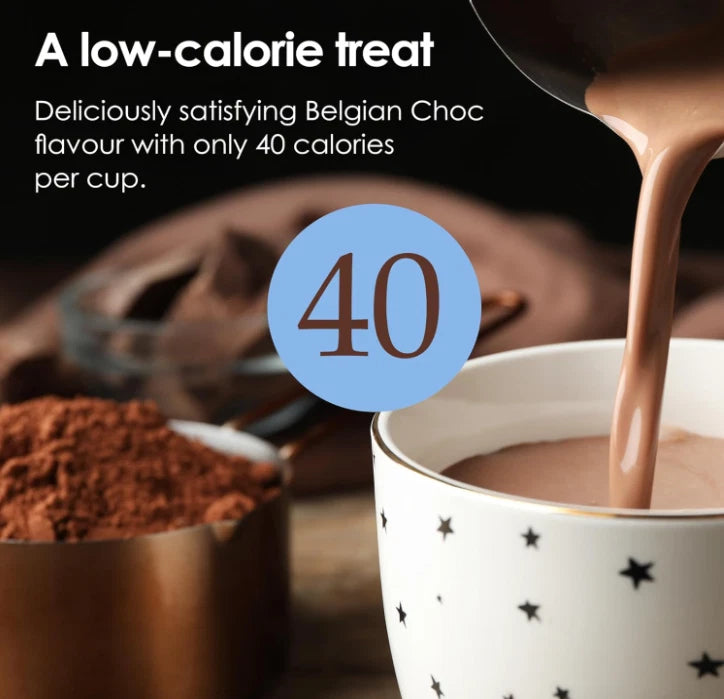 Options Choc O Lait Belgian Instant Hot Chocolate Drink Creamy Smooth Rich 1kg