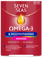 Seven Seas Omega 3 Multivitamins Woman, 2 x 60 Count