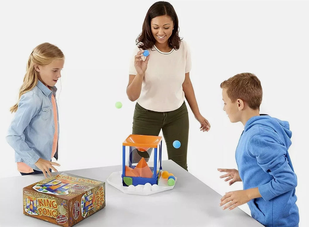 King Pong Game - Family Fun Action Ball Game Bouncing Balls Fun Whole Family