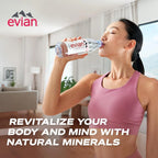 Evian Still Mineral Water Natural Drinking Water Screw Cap Bottle 1.5L x 6