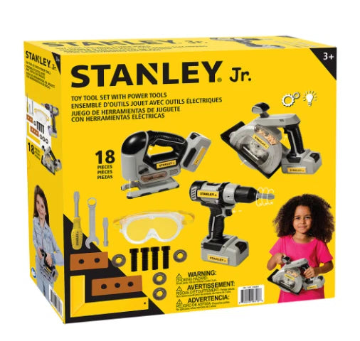 Stanley Jr. 18pc Power Tool Set (3+ Years)