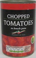 Bestin Chopped Tomatoes in Tomato Juice, 400g Can, Multipack of 12