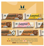 My Protein Layered Multipack Variety Low Sugar Snack Mix Flavour Bar Pack 12x60g
