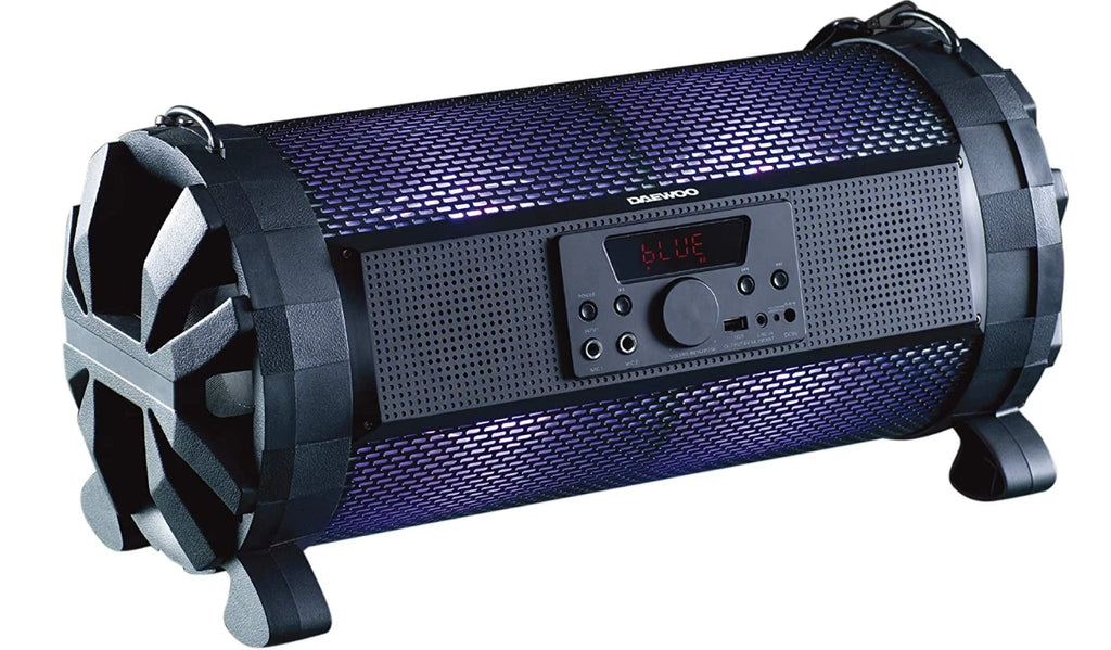 Daewoo AVS1353GE Rechargeable Speaker RGB LED Bluetooth LED Speaker 30w Black
