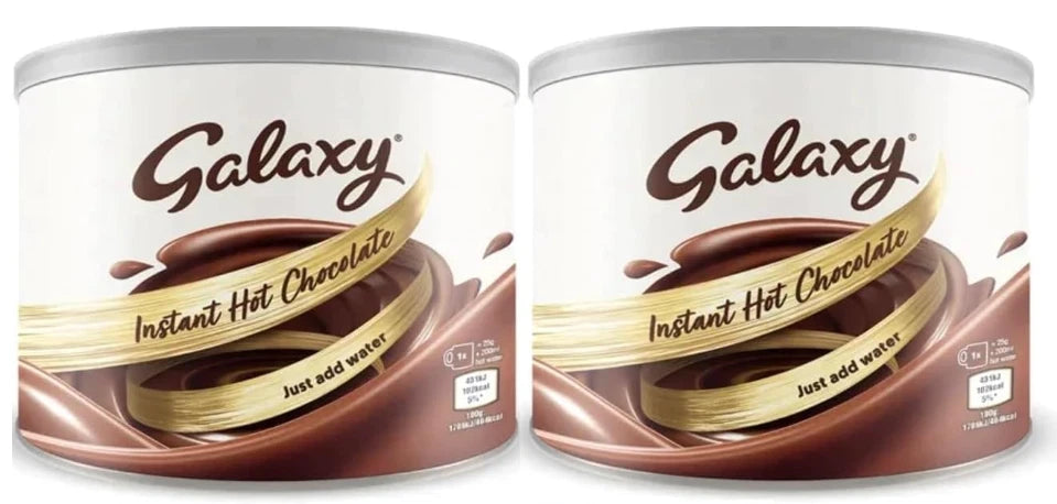 Galaxy Instant Hot Chocolate 2 × 1kg Box Delicious And Nutritious Drink