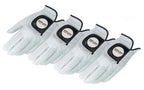Kirkland Signature Golf Gloves Premium Cabretta Leather, Medium (4 Count)