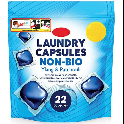 Bestin Non-Bio Laundry Capsules, 22 Washes Freshness and Softness