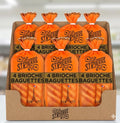 St Pierre Brioche Baguettes 7 Bags of 4 Catering French Brioche Bread