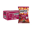 Proper Chips Barbecue Lentil Chips, Vegan, Rich in Protein, 15 x 50g