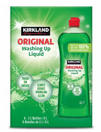Kirkland Signature Washing Up Liquid for Sparkling Clean 6 x 1L