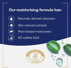 Dove Nourishing Body Wash 0% Sulfate SLES for Softer & Smoother Skin 450ml, 3 Pk