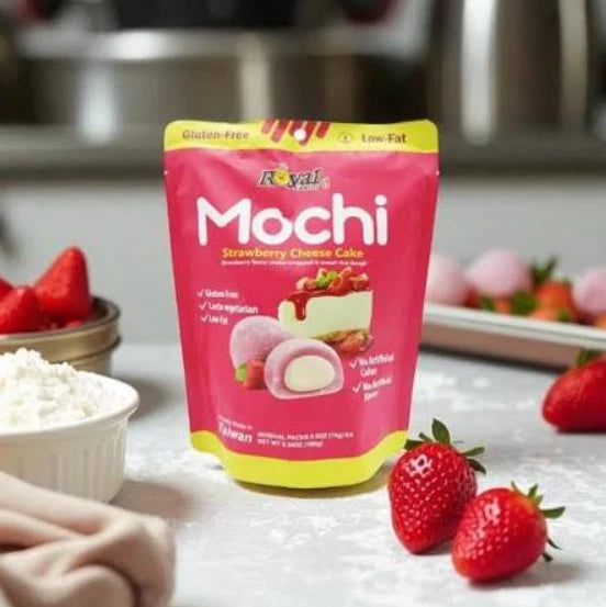 Royal Family Mochi Soft and Chewy Dessert with Creamy Filling 180g Each