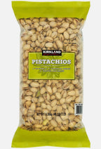 Kirkland Signature Premium Tasty Roasted Salted Open Pistachios Nuts Pack 1.36kg