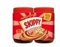 Skippy Strawberry Stripe Peanut Butter Nut Smooth Spread Jelly Twin Pack 2x500g