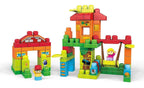 Fisher Price Mega Bloks Treehouse Playdate With 2 Block Buddies 120 Pc