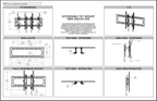 Sanus Advanced tilt Large TV Mount Bracket 42-90 Inch for Large TV