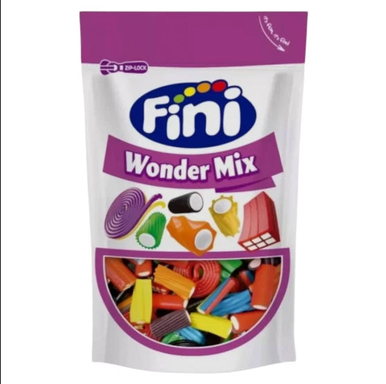 Fini Wonder Mix Tubes 140g x 12 Sweets Chews Little Mix