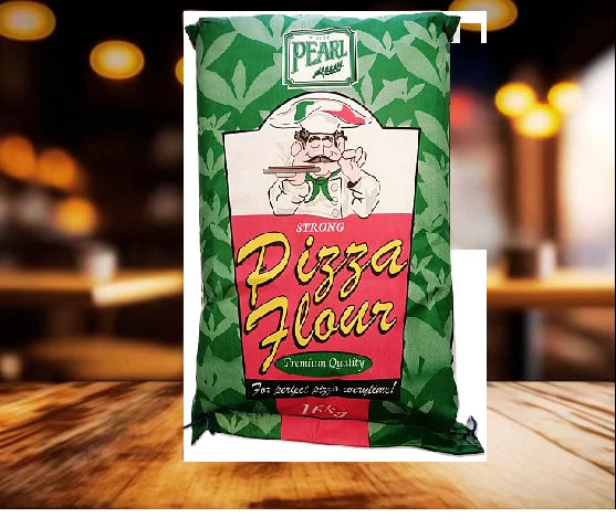 White Pearl Premium Quality Strong Pizza Flour 16kg Bag