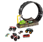 Hot Wheels Monster Trucks Epic Loop Challenge Play Set +8 Hot Wheels Vehicles