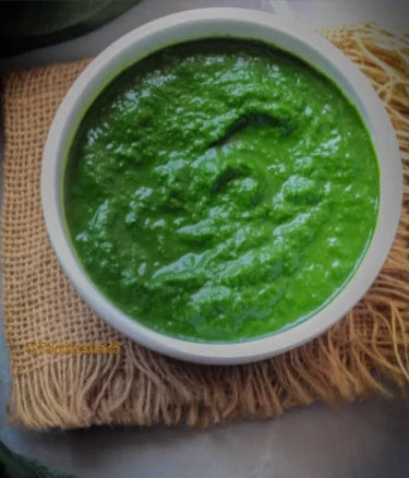 White Pearl Spinach Purée, Ready-to-Use, Smooth Texture, 395g per Can, Pack of 3
