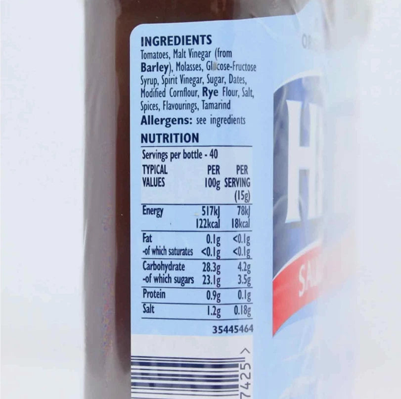 HP Brown Sauce Original Meat Spice Rich Tangy BBQ Rich Flavour Taste Pack 2x600g