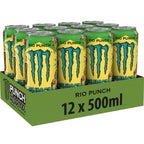 Monster Juiced Rio Punch Energy Drink 500ml Pack of 12