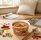 Nongshim Spicy Chicken Bowl Chewy Noodles, Quick Meal 100g Pack of 6