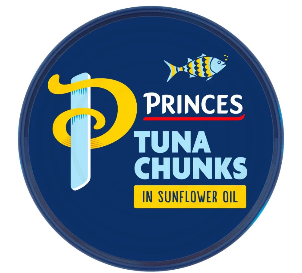Princes Tuna Chunks In Sunflower Oil 145g - Case of 12