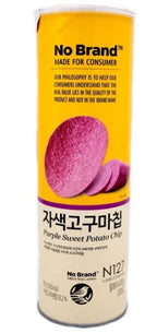 Korean Purple Sweet Potato Chip Crisp Snack 160g No Brand Pack of 2