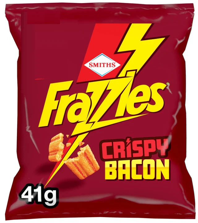Smiths Frazzles Bacon Crisps 41g Pack of 30