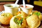 Frontier Bakery Pani Puri Semolia Puffs Golgappa Puchka Sooji Snack Pack 3x200g