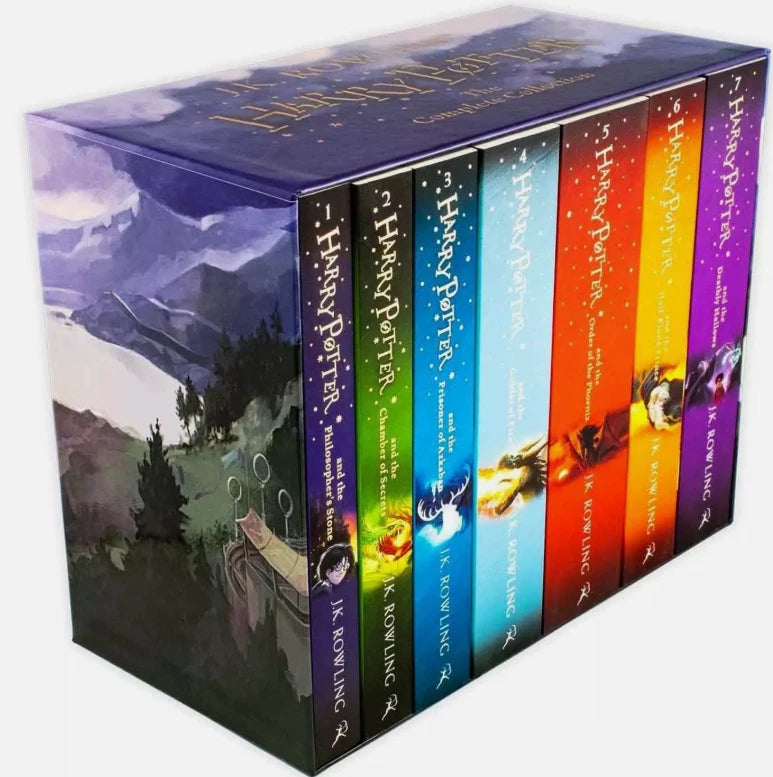 Harry Potter The Complete Collection by J.K. Rowling Children 7 Books Box Set