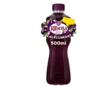 Ribena Blackcurrant Juice Drink 500ml - Pack of 12 Real Fruit Rich In VitaminC