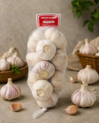 Fresh White Garlic 13 Bulbs, 700g, Natural Spice for Cooking, Soups, Marinades