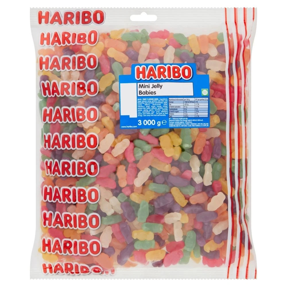 HARIBO Giant Bulk Bag 3kg Gummy Chewy Sweets Jellies