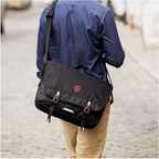 Ellehammer Urban Explorer Anti Fraud Messenger Satchel Bag Black