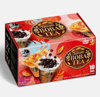 JWAY Taiwan Boba Tea Kit Classic Taro Matcha Fruit 10 Sets Mix Flavour Pack 768g