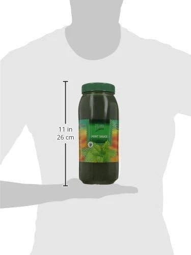 White Pearl Mint Sauce 2.27L Classic British Mint Sauce for Roasts & Gravies