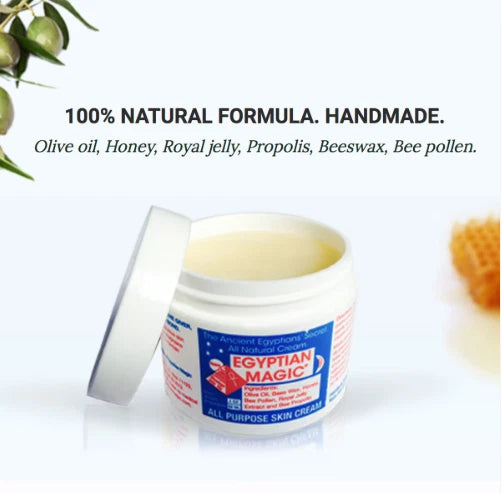 Egyptian Magic All-Purpose 100% Natural Face & Body Care Skin Cream 118ml + 7ml