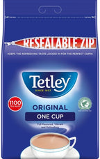Tetley 1 One Cup Black Fresh Catering Size Sealed Pack of 1100 Tea Bags 2.5kg