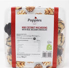 Poppies Mini Coconut Macaroons with Real Belgian Chocolate, 700g