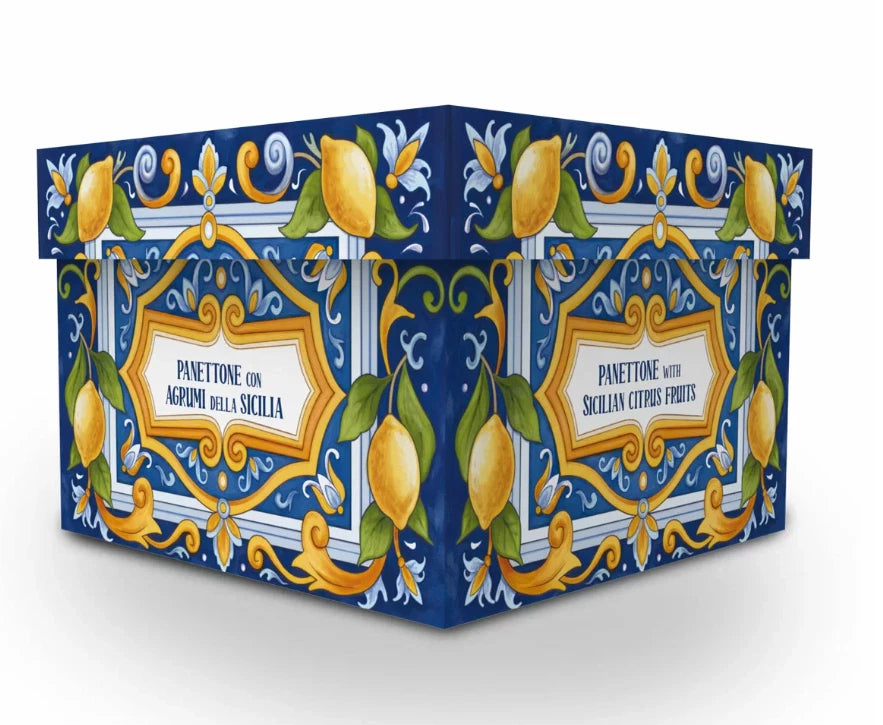 Panettone with Sicilian Citrus and Lemon Cream 1kg